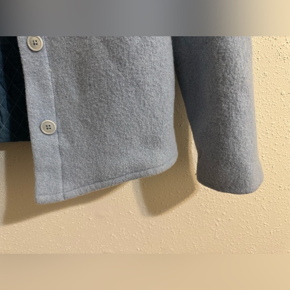 Aritzia Sunday Best Sky Shirt Jacket - Dune Blue - Size S - Picture 7 of 12